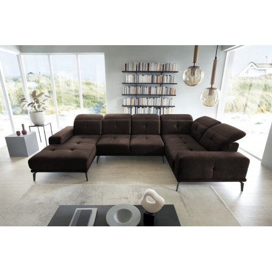 Kampinė sofa Neviro, audinys Nube 22