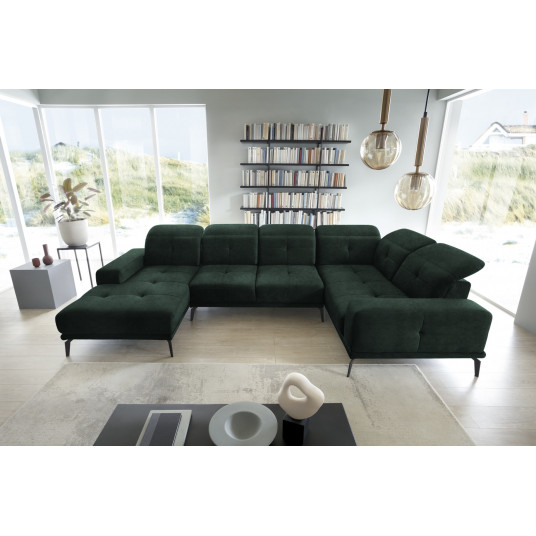 Kampinė sofa Neviro, audinys Loco 35