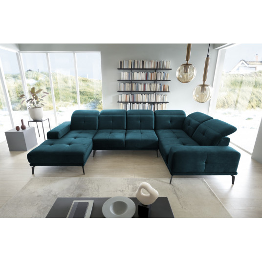  Kampinė sofa Neviro, audinys Nube 40 