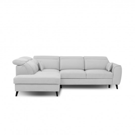  Kampinė sofa Noble su patalynės dėže, audinys Savoi 1 