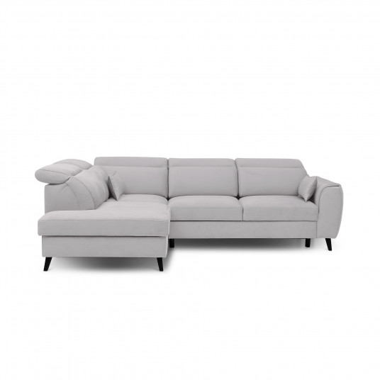 Kampinė sofa Noble su patalynės dėže, audinys Nube 3