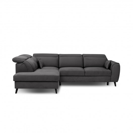 Kampinė sofa Noble su patalynės dėže, audinys Savoi 6