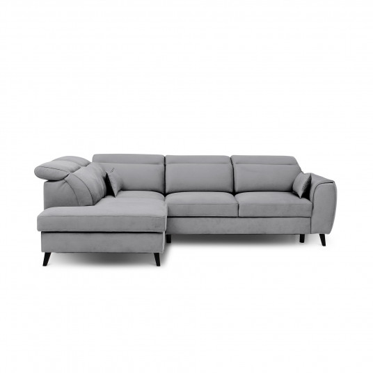  Kampinė sofa Noble su patalynės dėže, audinys Sola 6 