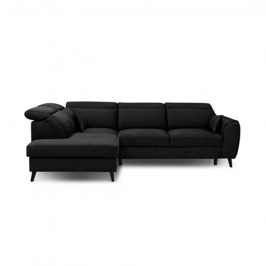  Kampinė sofa Noble su patalynės dėže, audinys Savoi 10 