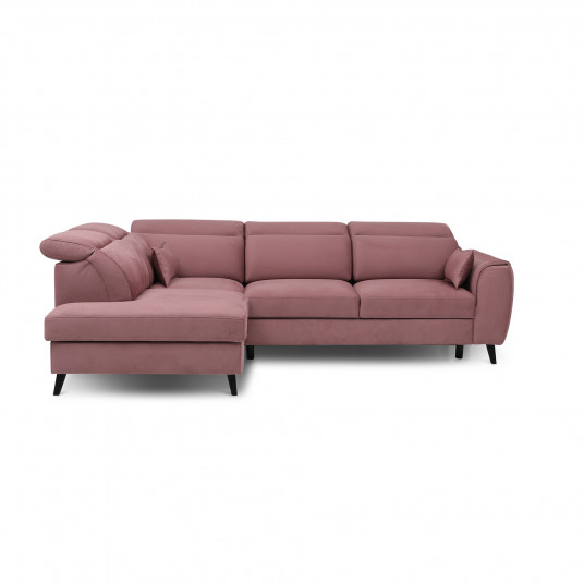  Kampinė sofa Noble su patalynės dėže, audinys Savoi 24 