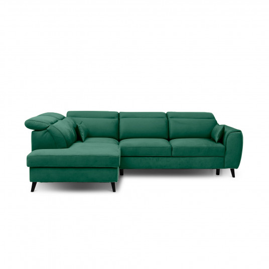  Kampinė sofa Noble su patalynės dėže, audinys Lukso 35 