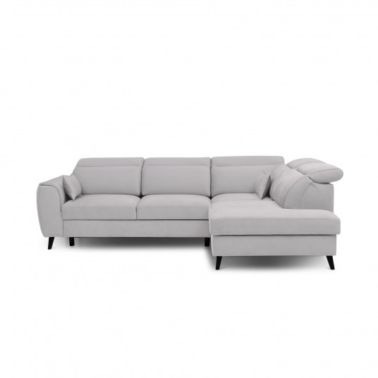 Kampinė sofa Noble su patalynės dėže, audinys Nube 3