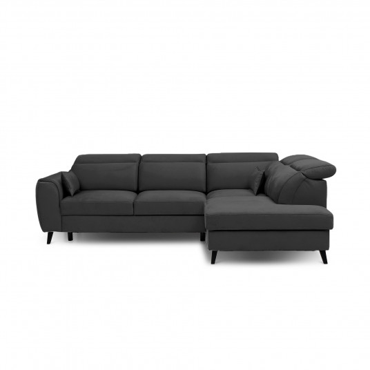 Kampinė sofa Noble su patalynės dėže, audinys Nube 6