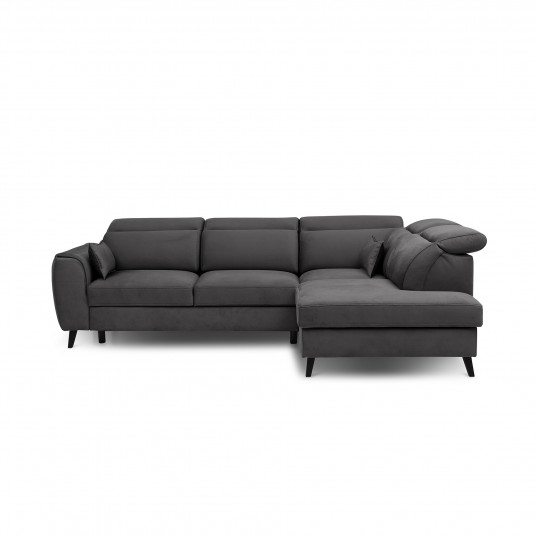Kampinė sofa Noble su patalynės dėže, audinys Savoi 6