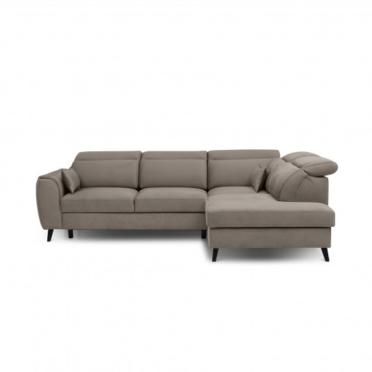 Kampinė sofa Noble su patalynės dėže, audinys Savoi 7