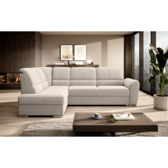  Kampinė sofa Siber su patalynės dėže, audinys Inari 22 