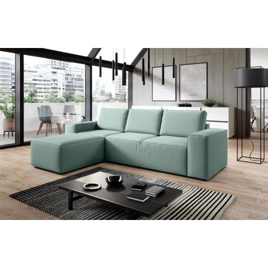  Kampinė sofa Silla su patalynės dėže, audinys Poco 100 