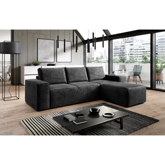  Kampinė sofa Silla su patalynės dėže, audinys Nube 6 
