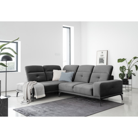 Kampinė sofa Theodore, audinys Loco 06