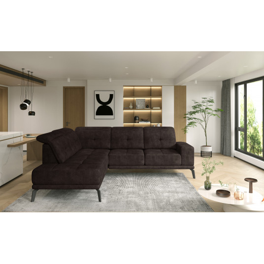Kampinė sofa Theodore, audinys Leve 22