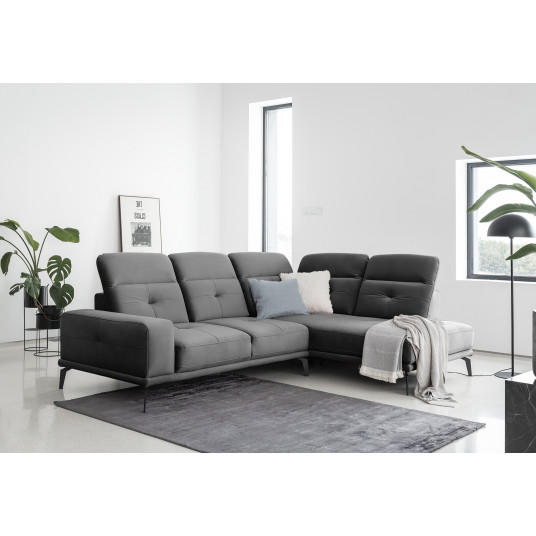 Kampinė sofa Theodore, audinys Loco 06