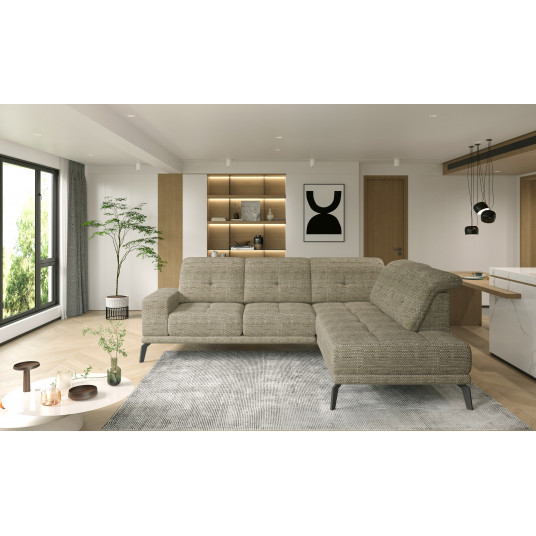 Kampinė sofa Theodore, audinys Marte 20