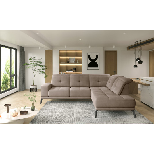 Kampinė sofa Theodore, audinys Nube 20