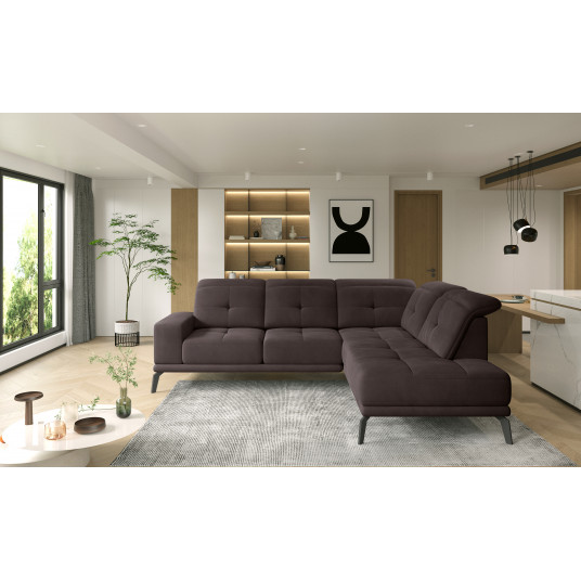 Kampinė sofa Theodore, audinys Rekta 22