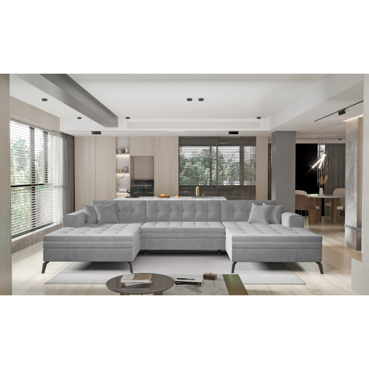 Kampinė sofa Vertizo, audinys Nube 3