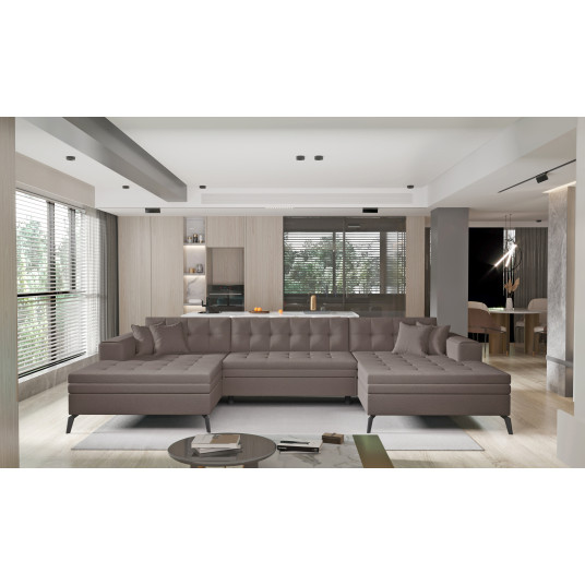 Kampinė sofa Vertizo, audinys Savoi 7