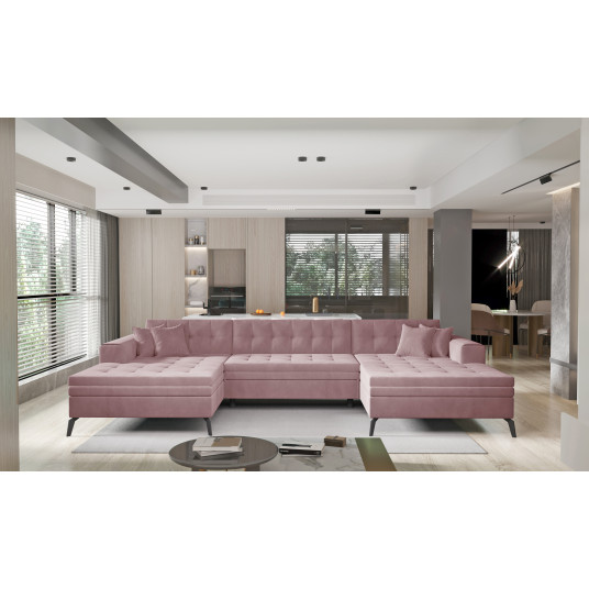  Kampinė sofa Vertizo, audinys Nube 24 