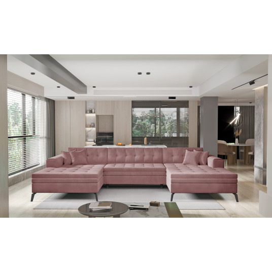  Kampinė sofa Vertizo, audinys Velvetmat 24 