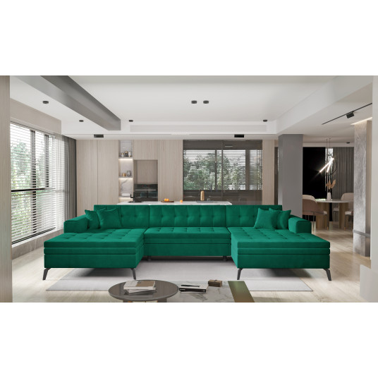 Kampinė sofa Vertizo, audinys Nube 35