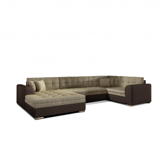 Kampinė sofa Damario, audinys Berlin 03, Soft 66
