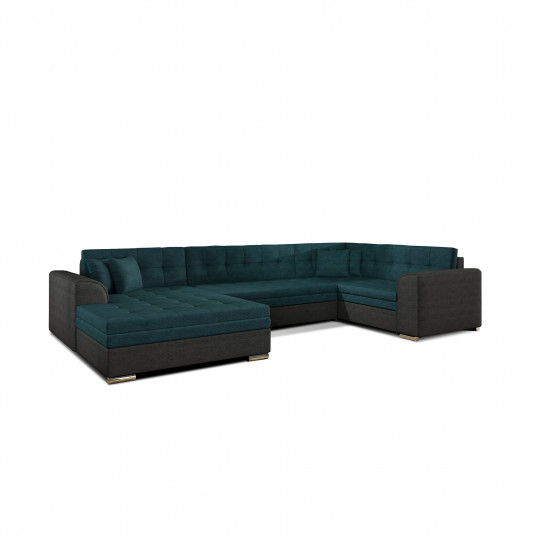 Kampinė sofa Damario, audinys Dora 85, Dora 96