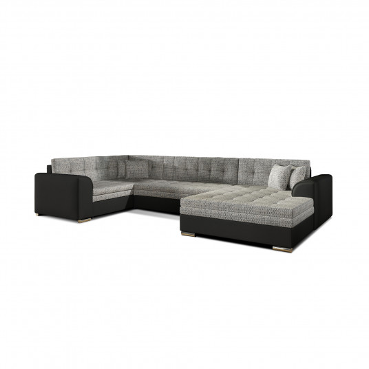 Kampinė sofa Damario, audinys Berlin 01, Soft 11