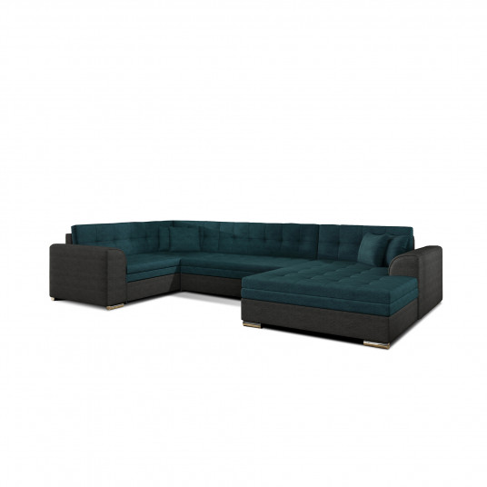 Kampinė sofa Damario, audinys Dora 85, Dora 96