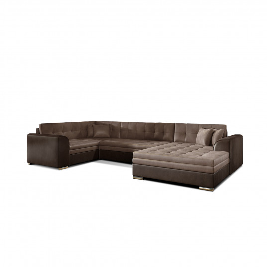 Kampinė sofa Damario, audinys Monolith 09, Monolith 29