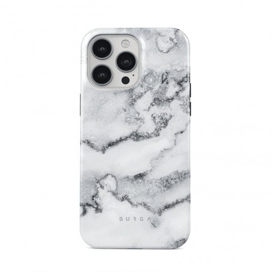  Dėklas Burga iPhone 15 Pro Max White Winter Tough 