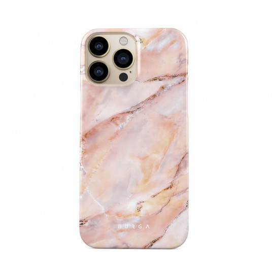  Dėklas Burga iPhone 13 Pro Max Morning Sunshine - Pastel Marble Tough 