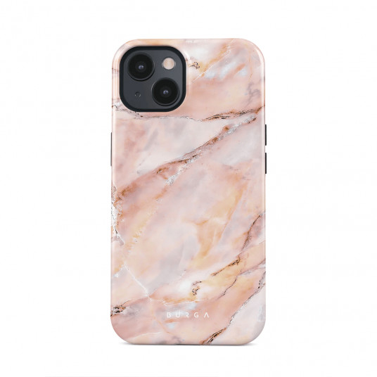  Dėklas Burga iPhone 15 Plus Morning Sunshine - Pastel Marble Tough 