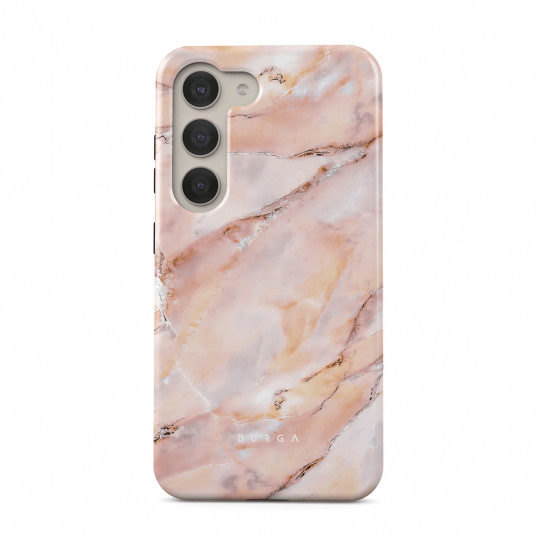  Dėklas Burga Samsung Galaxy S23 Morning Sunshine - Pastel Marble Tough 