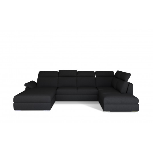  Kampinė sofa Evanell su patalynės dėže, audinys Sawana 14 