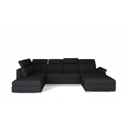  Kampinė sofa Evanell su patalynės dėže, audinys Sawana 14 