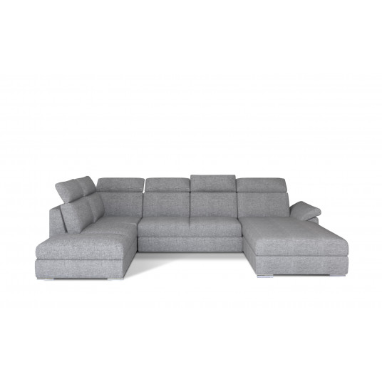 Kampinė sofa Evanell su patalynės dėže, audinys Sawana 21