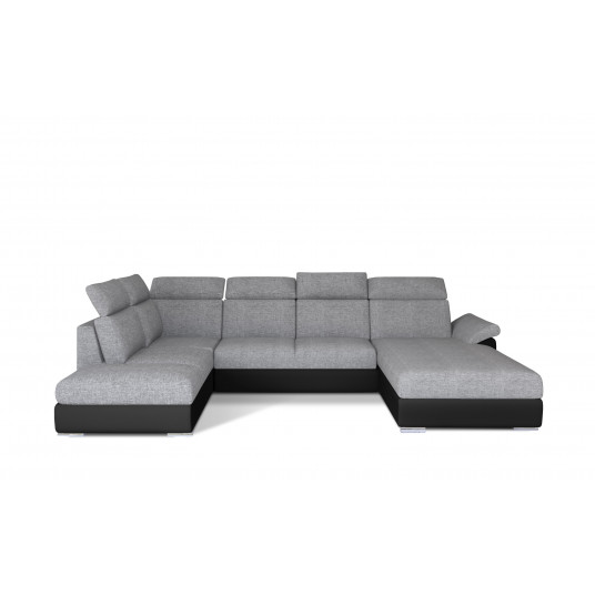 Kampinė sofa Evanell su patalynės dėže, audinys Sawana 21, Soft 11 