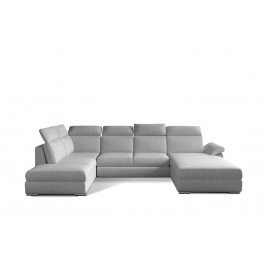  Kampinė sofa Evanell su patalynės dėže, audinys Grande 81 