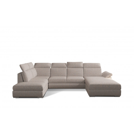  Kampinė sofa Evanell su patalynės dėže, audinys Arte80A 