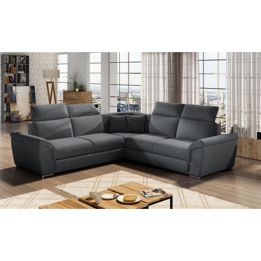 Kampinė sofa Federico su patalynės dėže, audinys Inari 96
