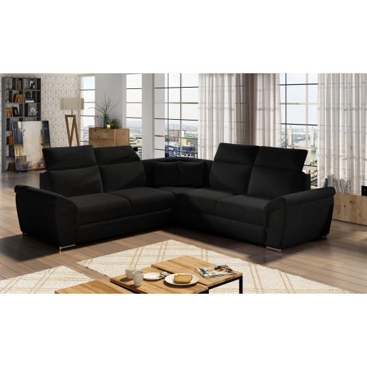 Kampinė sofa Federico su patalynės dėže, audinys Sawana 14