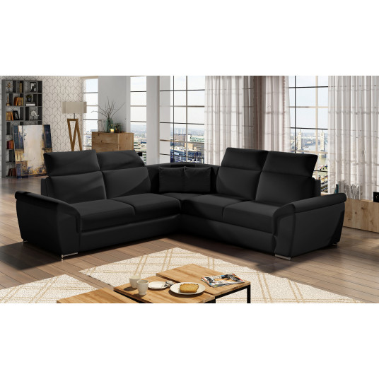  Kampinė sofa Federico su patalynės dėže, audinys Soft 11 