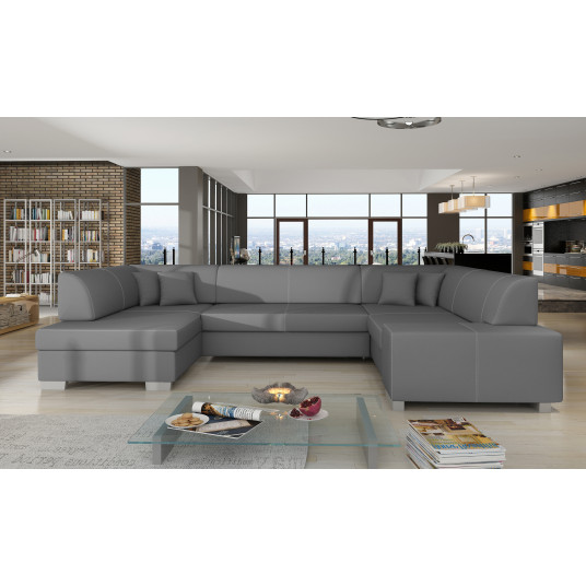 Kampinė sofa Havana su patalynės dėže, audinys Soft 29