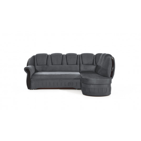  Kampinė sofa Lord su patalynės dėže, audinys Nube 6 