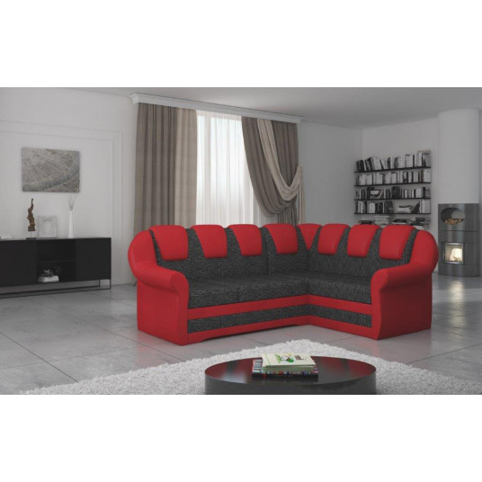 Kampinė sofa Lord_II su patalynės dėže, audinys Berlin 02, Soft 10