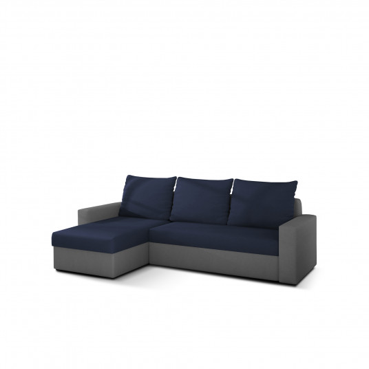 Kampinė sofa Livio su patalynės dėže, audinys Alova 79, Alova 10